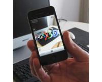 Showing the use of AR in a mobile smart-phone environment. Showing the use of AR in a mobile smart-phone environment.