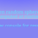 CreateX3DFromStringRandomSpheres