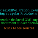 ProtoTagDtdDeclarationExamples