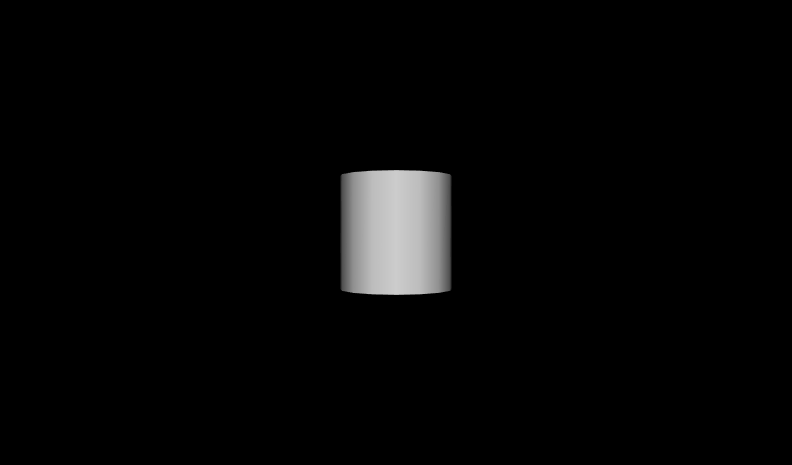 [1] default_cylinder.x3d (default X3D view from 0 0 10)