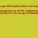 SavageArchiveNotAvailable